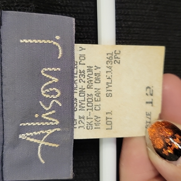 Vintage Alison j. Sweater dress - Picture 5 of 6